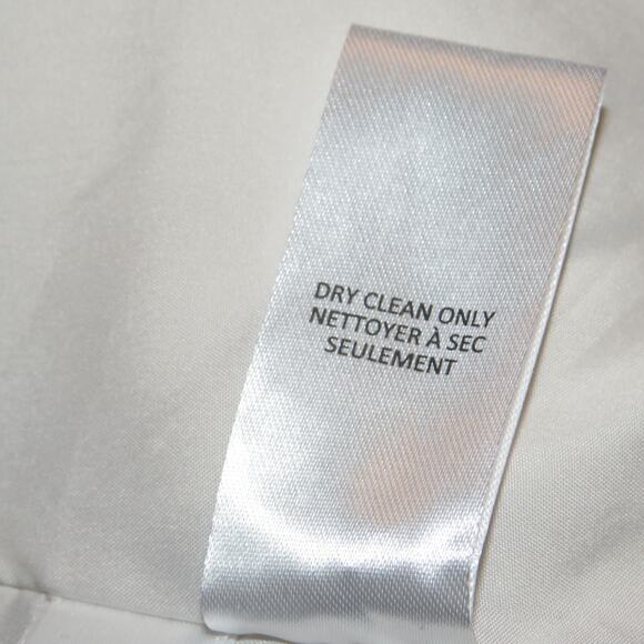 T Tahari White Faux Suede Double Breasted Tailored Blazer Jacket - Picture 10 of 10